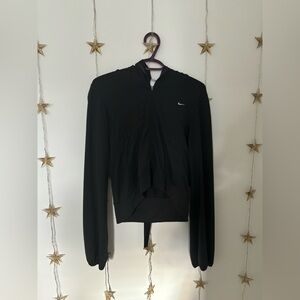 Black Nike zip-up (M)